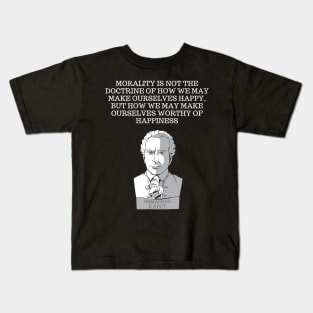 Immanuel Kant quote Kids T-Shirt